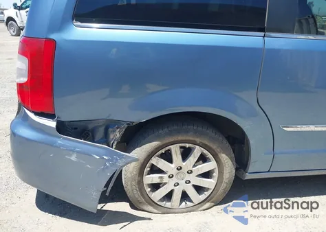 2012 Chrysler Town & Country Touring-L z USA, uszkodzony, nr VIN 2C4RC1CG8CR195613